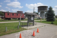 7. Caboose Installation at Ravenna Trail Head