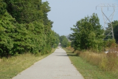 4. Muskegon Trail Head Looking East Along the Trail